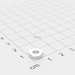 Ø D10 - 3 х H4 mm - Магнит Кольцо
