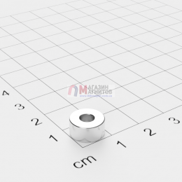 Ø D8 - 5 х H5 mm - Магнит Кольцо