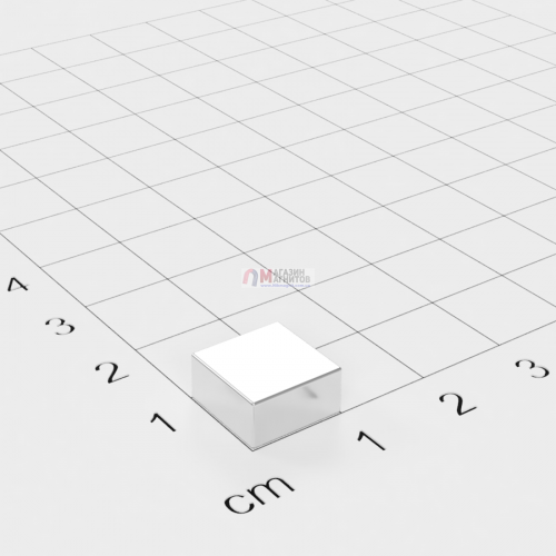 10 x 10 x 5 mm - Квадратный Магнит