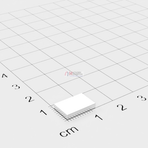 12 x 8 x 2 mm - Прямоугольный магнит