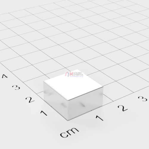 15 x 15 x 8 mm - Квадратный Магнит
