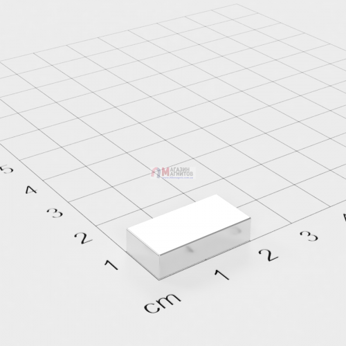 20 x 10 x 5 mm - Прямоугольный магнит