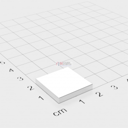 20 x 20 x 3 mm - Квадратный Магнит