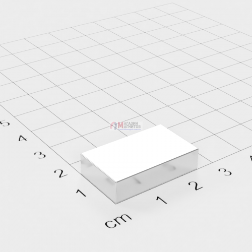 25 x 10 x 6 mm - Прямокутний магніт