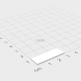 30 x 10 x 2 mm - Прямоугольный магнит