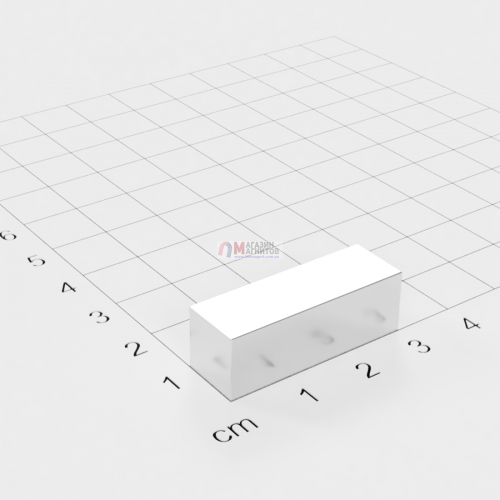 30 x 10 x 10 mm - Прямоугольный магнит