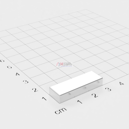 30 x 10 x 5 mm - Прямоугольный магнит