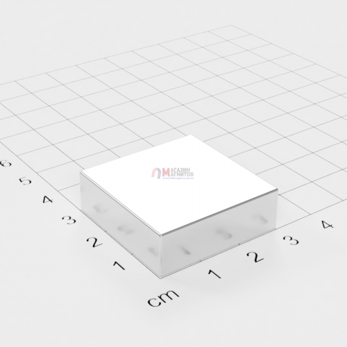 30 x 30 x 10 mm - Квадратный Магнит