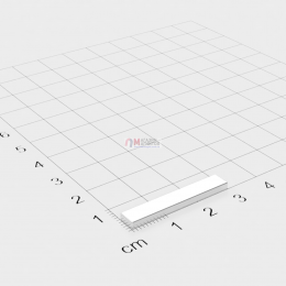 30 x 5 x 2,5 mm - Прямоугольный магнит