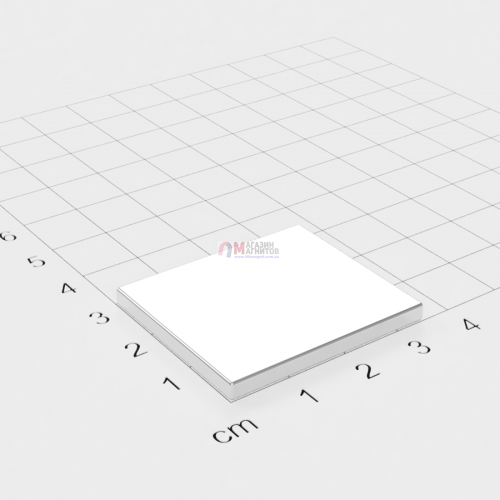 30 x 30 x 5 mm - Квадратный Магнит