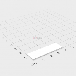 40 x 10 x 2 mm - Прямоугольный магнит