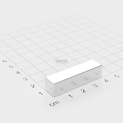 40 x 10 x 10 mm - Прямоугольный магнит