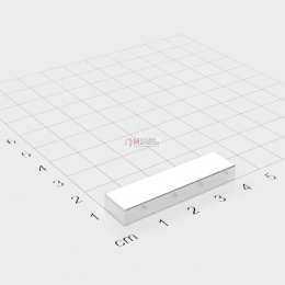40 x 10 x 5 mm - Прямоугольный магнит