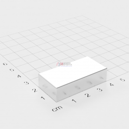 40 x 20 x 8 mm - Прямоугольный магнит