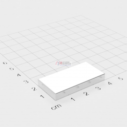 40 x 20 x 5 mm - Прямоугольный магнит