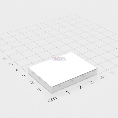 40 x 30 x 10 mm - Прямоугольный магнит