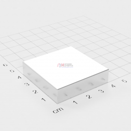 40 x 40 x 8 mm - Квадратный Магнит