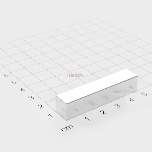 50 x 10 x 10 mm - Прямоугольный магнит