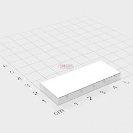 50 x 20 x 5 mm - Прямоугольный магнит