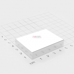 50 x 40 x 10 mm - Прямоугольный магнит
