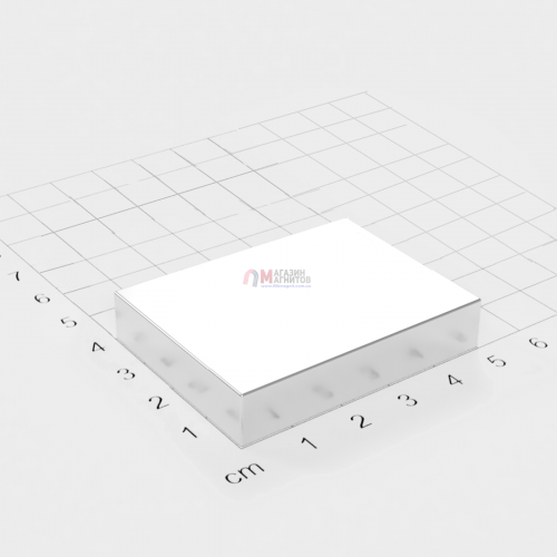 50 x 40 x 10 mm - Прямоугольный магнит