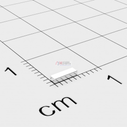 5 x 1,5 x 1mm - Прямоугольный магнит