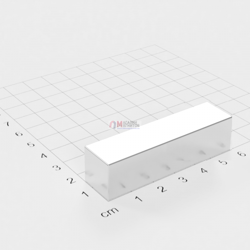 60 x 15 x 14 mm - Прямоугольный магнит