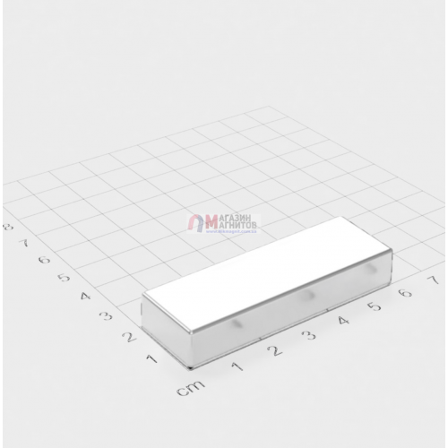 60 x 20 x 10 mm - Прямоугольный магнит