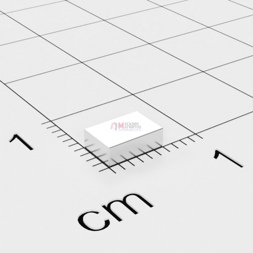 6 x 4 x 2 mm - Прямоугольный магнит
