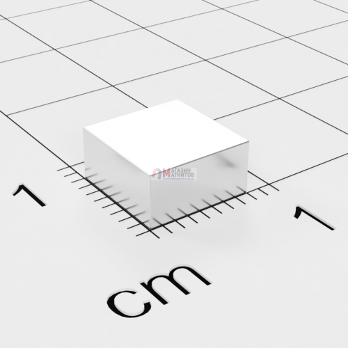 8 x 8 x 4 mm - Квадратный Магнит