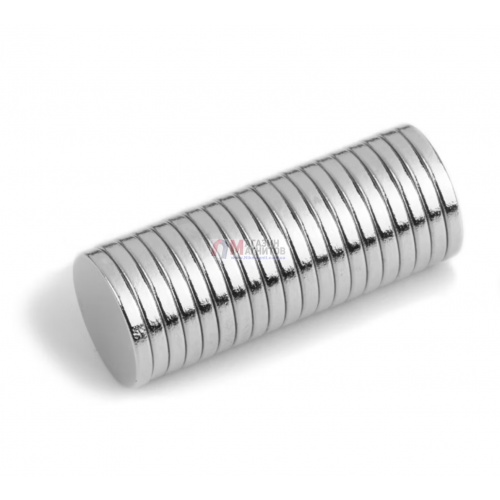 Ø D9 mm х H1,5 mm - Магнит Шайба