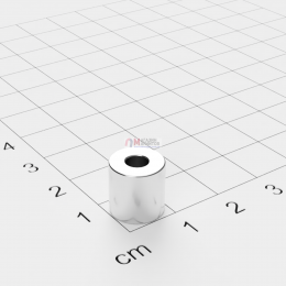 Ø D12 - 5 х H8 mm DN - Магнит Кольцо