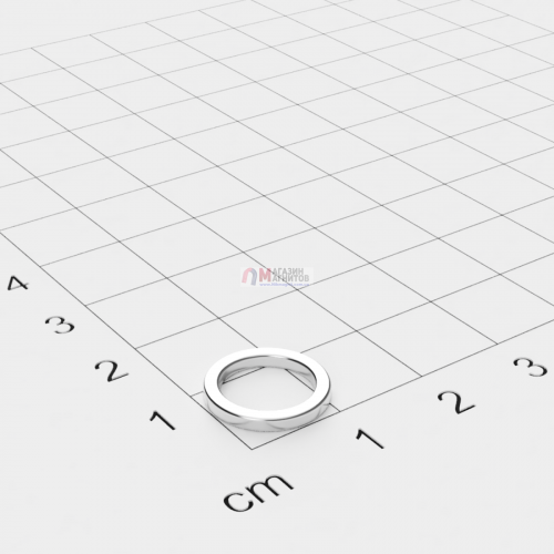 Ø D12 - 9 х H1,5 mm - Магнит Кольцо