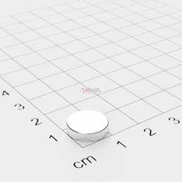 Ø D12 mm х H3 mm - Магнит Шайба
