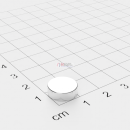 Ø D12 mm х H4 mm - Магнит Шайба