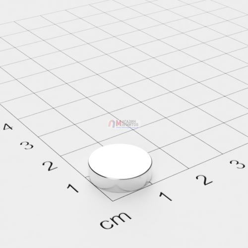 Ø D13 mm х H3 mm - Магнит Шайба