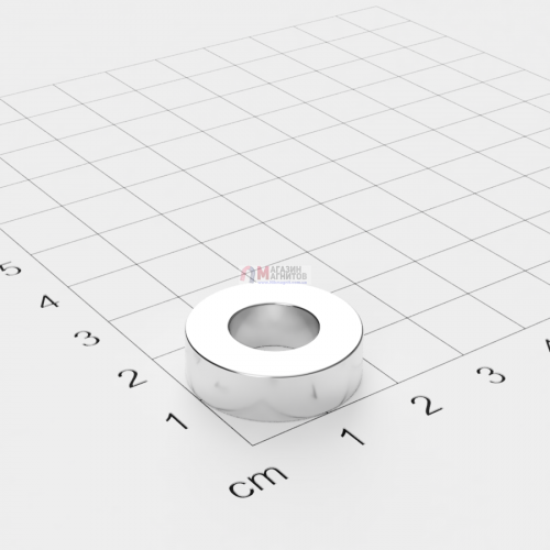 Ø D20 - 6 х H10 mm - Магнит Кольцо