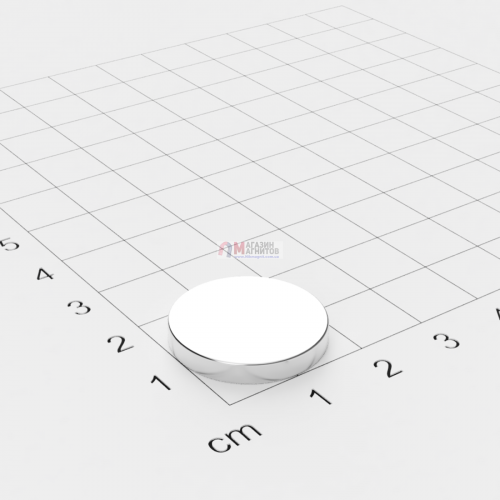 Ø D20 mm х H3 mm - Магнит Шайба