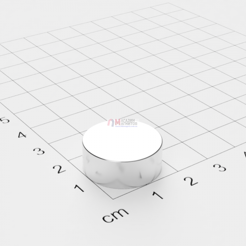 Ø D20 mm х H8 mm - Магнит Шайба
