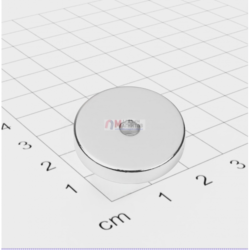 Ø D30 - 6 х H3 mm DN - Магнит Кольцо