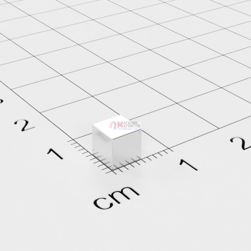 5 x 5 x 5 mm - Магніт Куб