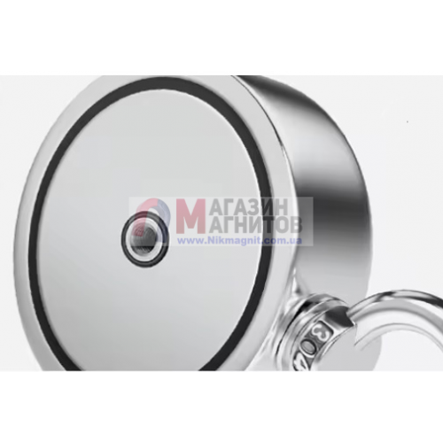 Двухсторонний поисковый магнит  F800x2 Premag D130мм