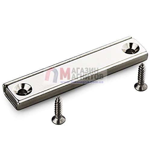 60 x 13.5 x 5mm в корпусі - Кріпильний магніт