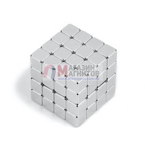 3 x 3 x 3 mm - Магнит Куб