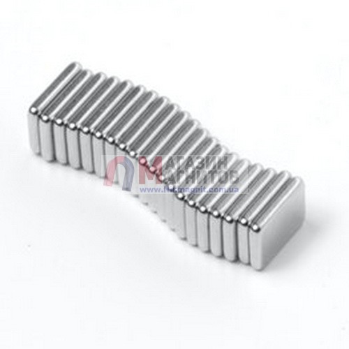 7 x 6 x 1,5 mm - Прямоугольный магнит