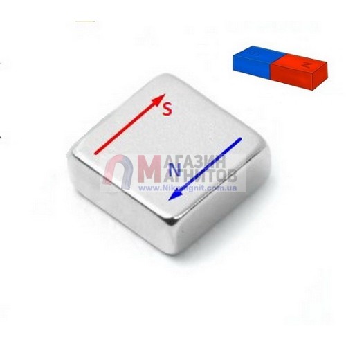 12 х 12 х 3mm DN - Прямоугольный магнит